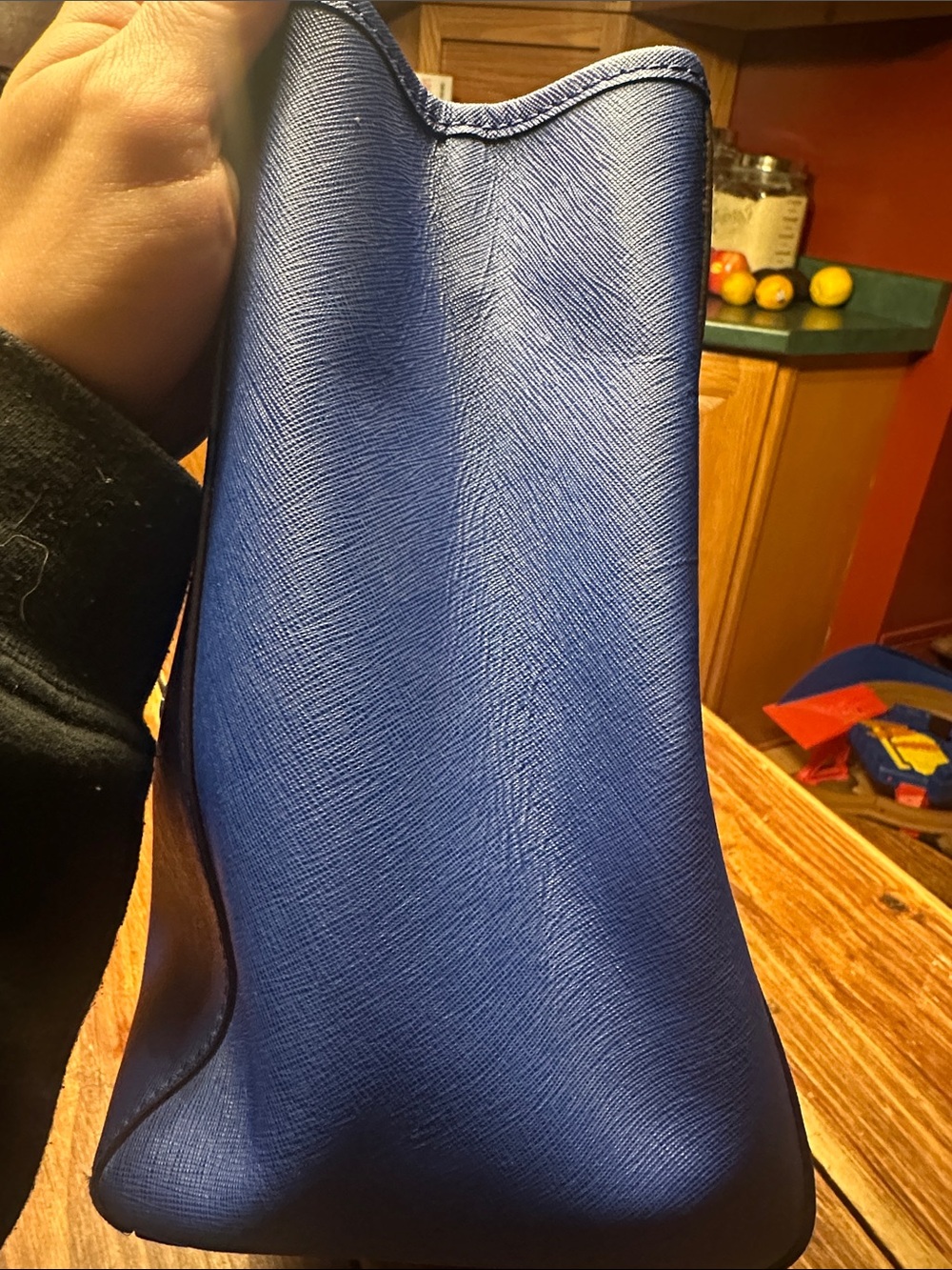 Michael Kors Jet Set Travel Large Tote Bag in Royal Blue - Picture 14 of 14